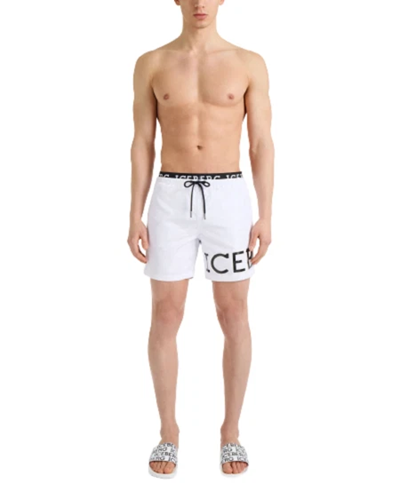 Iceberg Board Short Pantaloncino Mare Uomo ICE2MB11 Bianco