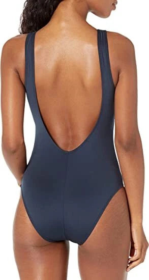 Emporio Armani Costume Donna Body One Piece – Logo Stars & Stripes | Blu Marino