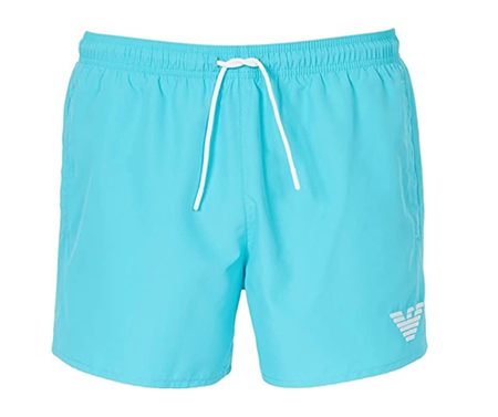Emporio Armani Swimwear – Boxer Essential Costume da Bagno Uomo | Turchese