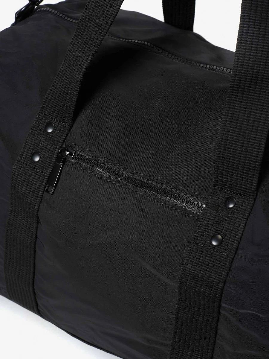 Blauer Borsone Baker01 Borsa Viaggio Week-end Nero Manico Resistente e Tracolla