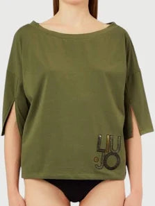Liu Jo T-shirt Over VA6173 Verde